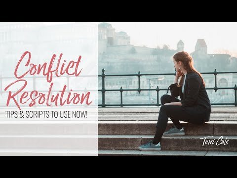 conflict resolution tip
