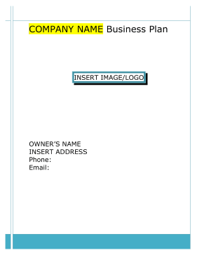 short business plan template