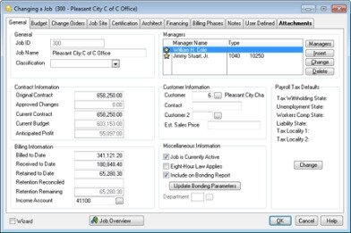 construction job costing