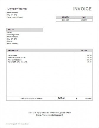 how to create an invoice