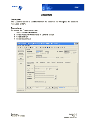 invoicing procedures