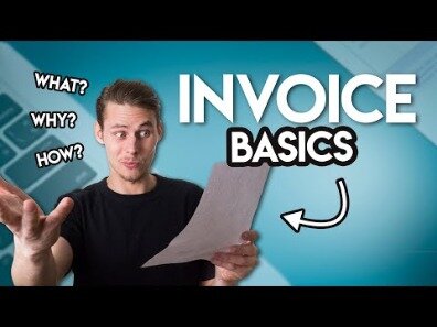 how to format an invoice