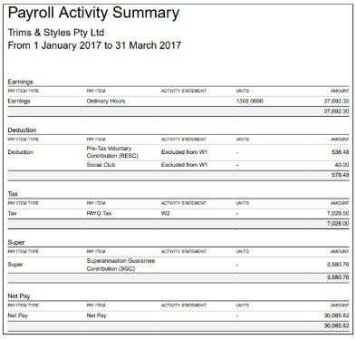 how much is payroll xero