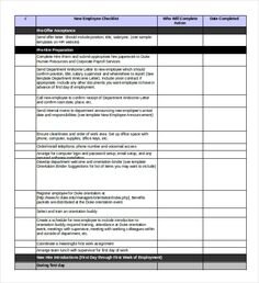 hiring an employee checklist