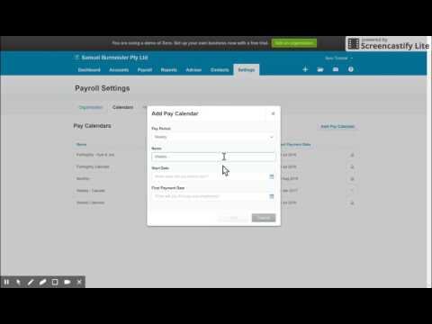 my xero payroll