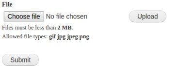 what type of file upload xero