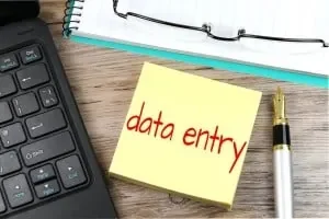 accounting data entry