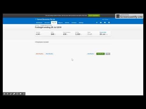 xero how to find my pay stub